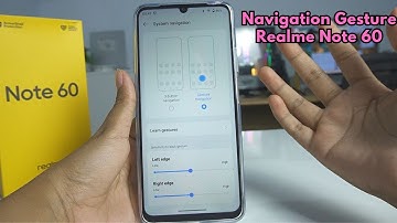 How To Change Button Navigation To Gesture Navigation Realme Note 60