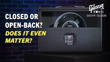 Are you an OPEN back or CLOSED back guitar cab player? Does It Matter?