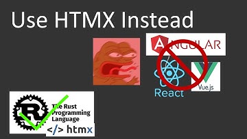 Web Frameworks (And why you don