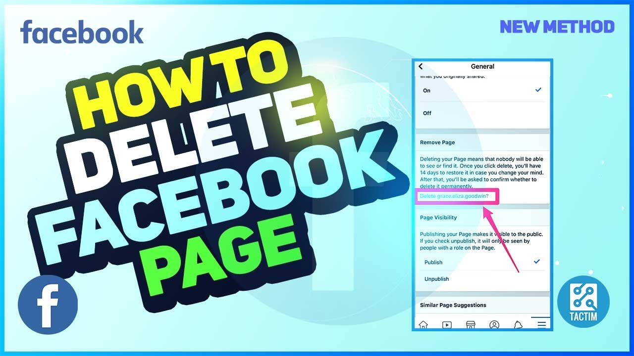 How to Delete Facebook Page - Step-by-Step Guide - YouTube