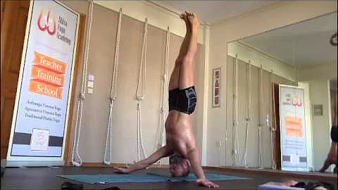 S.K. Garudananda - Ashtanga Vinyasa Yoga Practice 090815c