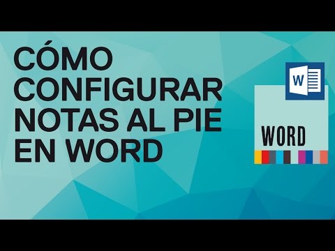 Video: Cómo Eliminar Notas A Pie De Página En Una Palabra