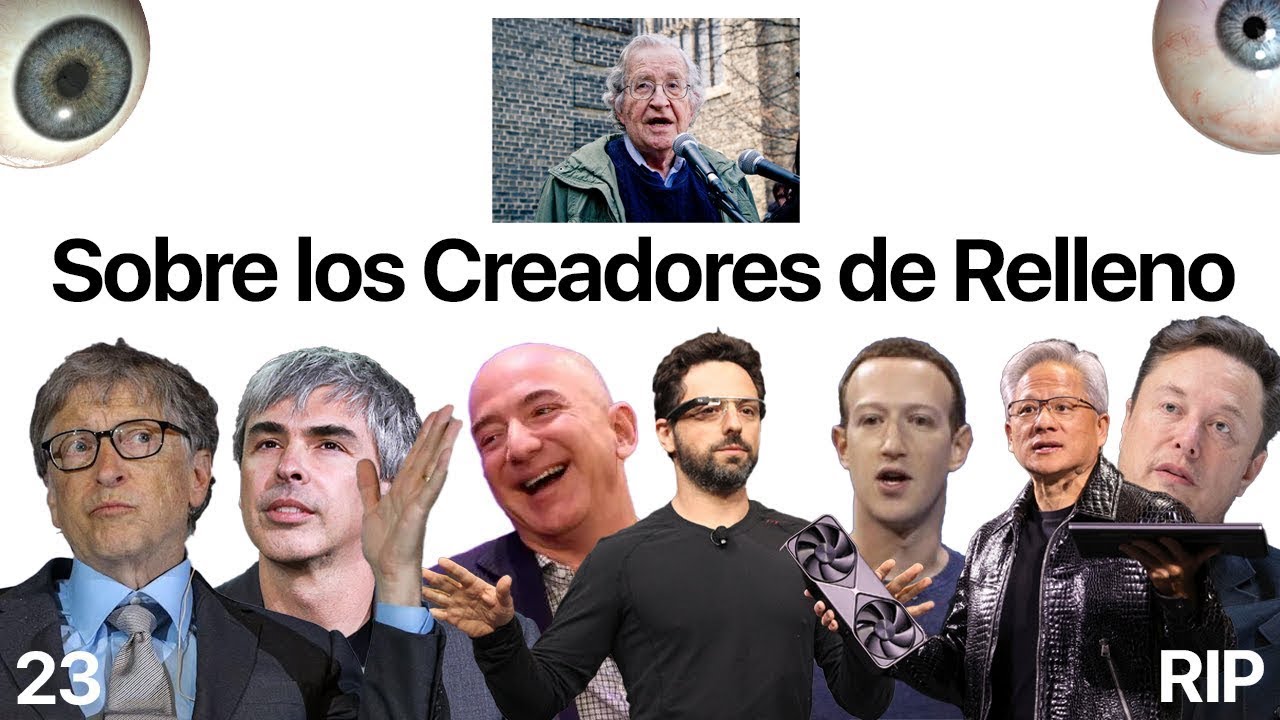 RIP23 | Noam Chomsky y los cinco filtros de la propaganda | La Conciencia de Relleno | ¿Quién paga?