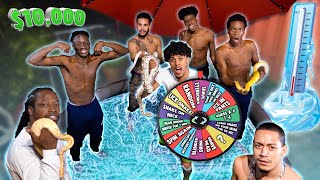 Last To Leave ICE COLD Pool w/ SNAKES Wins $10,000!