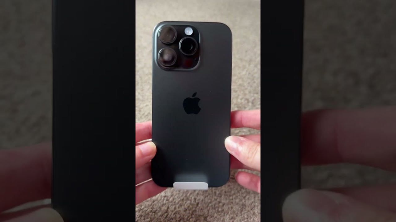 IPhone 16 Pro 512GB Black Titanium Unboxing Apple Iphone Iphone16pro Iphoneunboxing