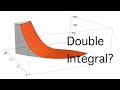 What is Double Integral? find the volume of a Mountain