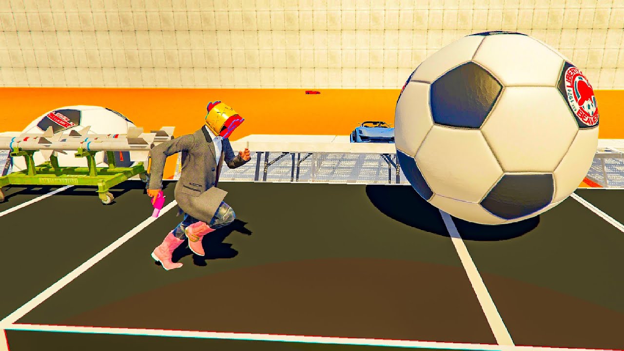 10-Player Cars VS Runners - GTA V Online Funny Moments | JeromeACE