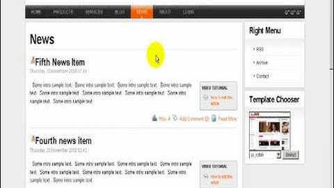Joomla 1.5 hierarchy explained