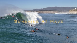 'Sunshine at Mavs' - Opening Season Swell at Mavericks - October 19th, 2023 by Tucker Wooding 12,411 views 6 months ago 4 minutes, 42 seconds