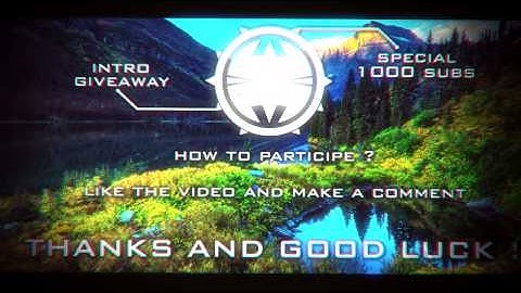 INTRO GIVEAWAY | THANKS TO 1K ! [CLOSED]