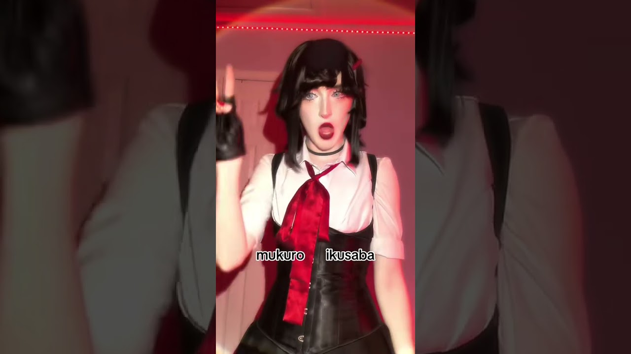 think about it tho… #cosplay #danganronpa #junkoenoshimacosplay #mukuroikusaba #danganronpacosplay