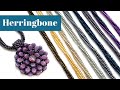 Herringbone Stitch Beaded Chain