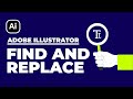 Adobe Illustrator Eğitimi | FIND AND REPLACE