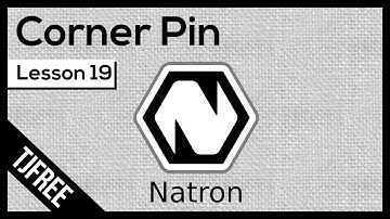Natron Lesson 19 - Corner Pin Transform Tool & UI Animation