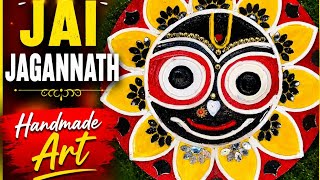 🙏 Handmade Jagannath Ji Murti Making | DIY Craft Tutorial | Jai Jagannath