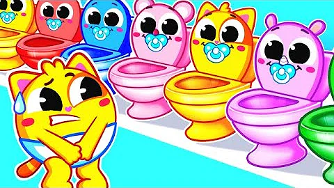 Baby Potty Training | Helpful Habits for Kids | Funny Song For Baby & Nursery Rhymes by Toddler Zoo
