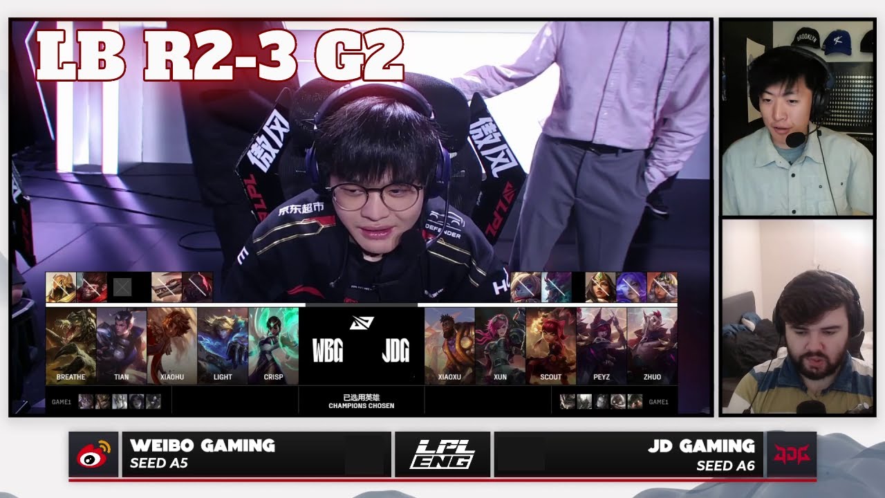 WBG vs JDG - Game 2 | Round 2 S15 LPL Summer Playoffs 2025 | Weibo Gaming vs JD Gaming G2 full