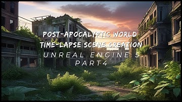 Designing a Post-Apocalyptic Realm with Unreal Engine 5: Time-Lapse Scene Construction Part 4