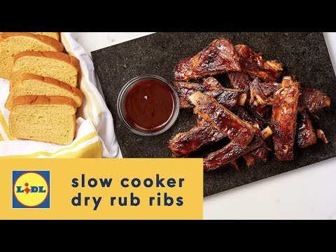 Juicy St. Louis Style Slow Cooker Dry Rub Ribs ????????????| Summer Recipes | Lidl US - YouTube