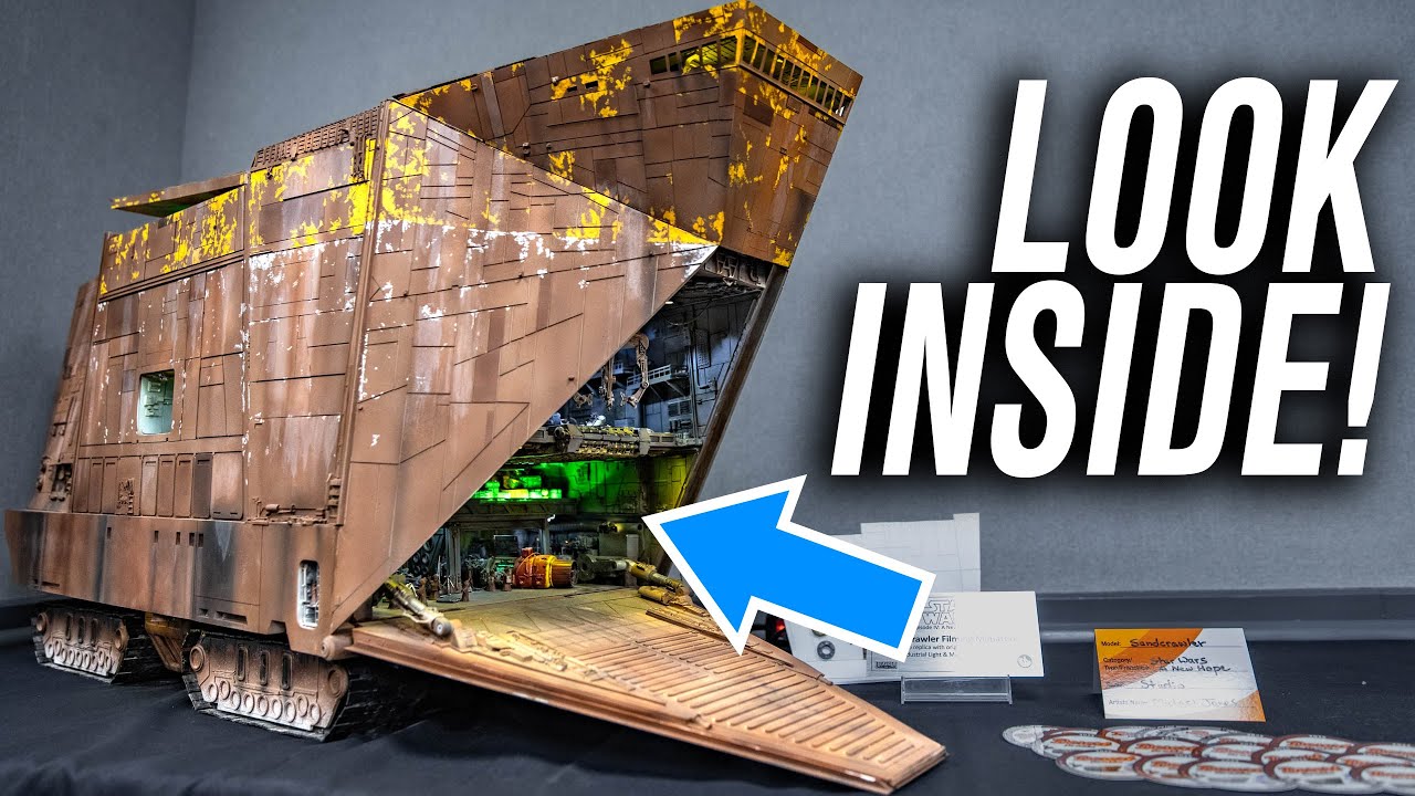We Can't Believe What's Inside This Star Wars Model! - YouTube