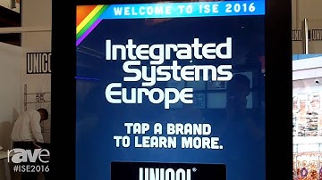 ISE 2016: visualplanet Showcases touchfoil Clear Film Touch Sensor