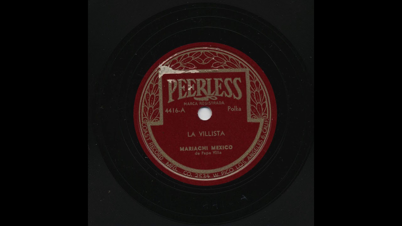 Mariachi Mexico De Pepe Villa - La Villista - Peerless 4416-A auf YouTube ansehen Mariachi Mexico De Pepe Villa - La Villista - Peerless 4416-A auf YouTube ansehen