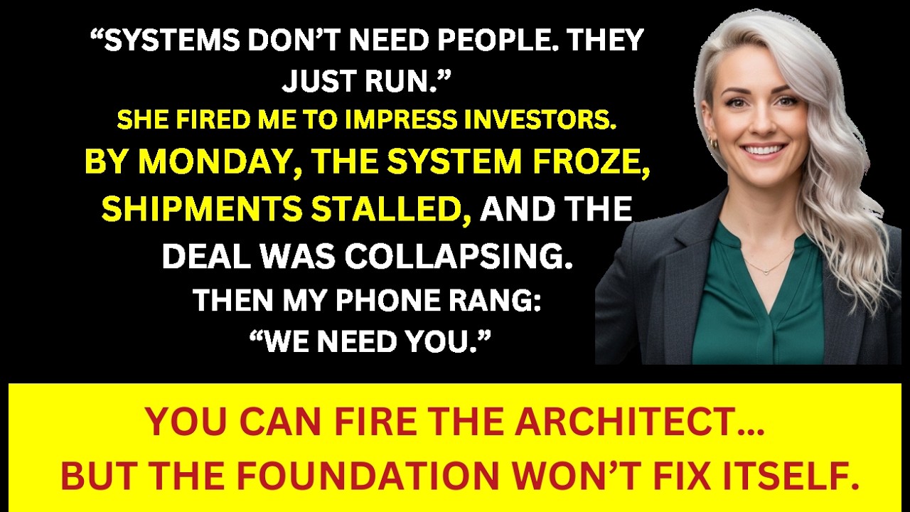 The Founder’s Daughter Fired Me to Impress Investors  -The Investment Deal Collapsed in Her First We