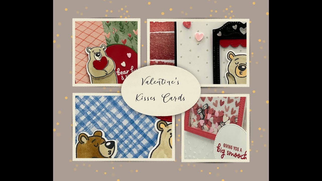 Stampin' Up Valentine Kisses Double Flap Card Video Tutorial