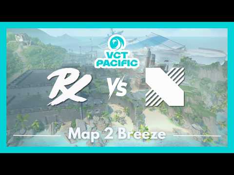 PRX vs KRX | VCT Pacific Stage 1 Playoffs | Map 2 Breeze