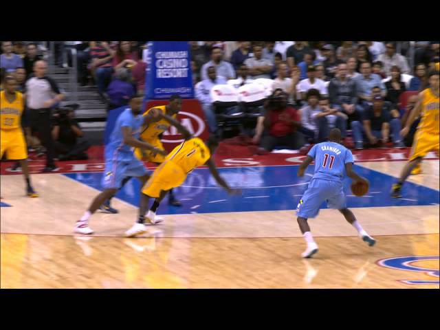 Jamal Crawford with the ankle-breaking move on Lance Stephenson