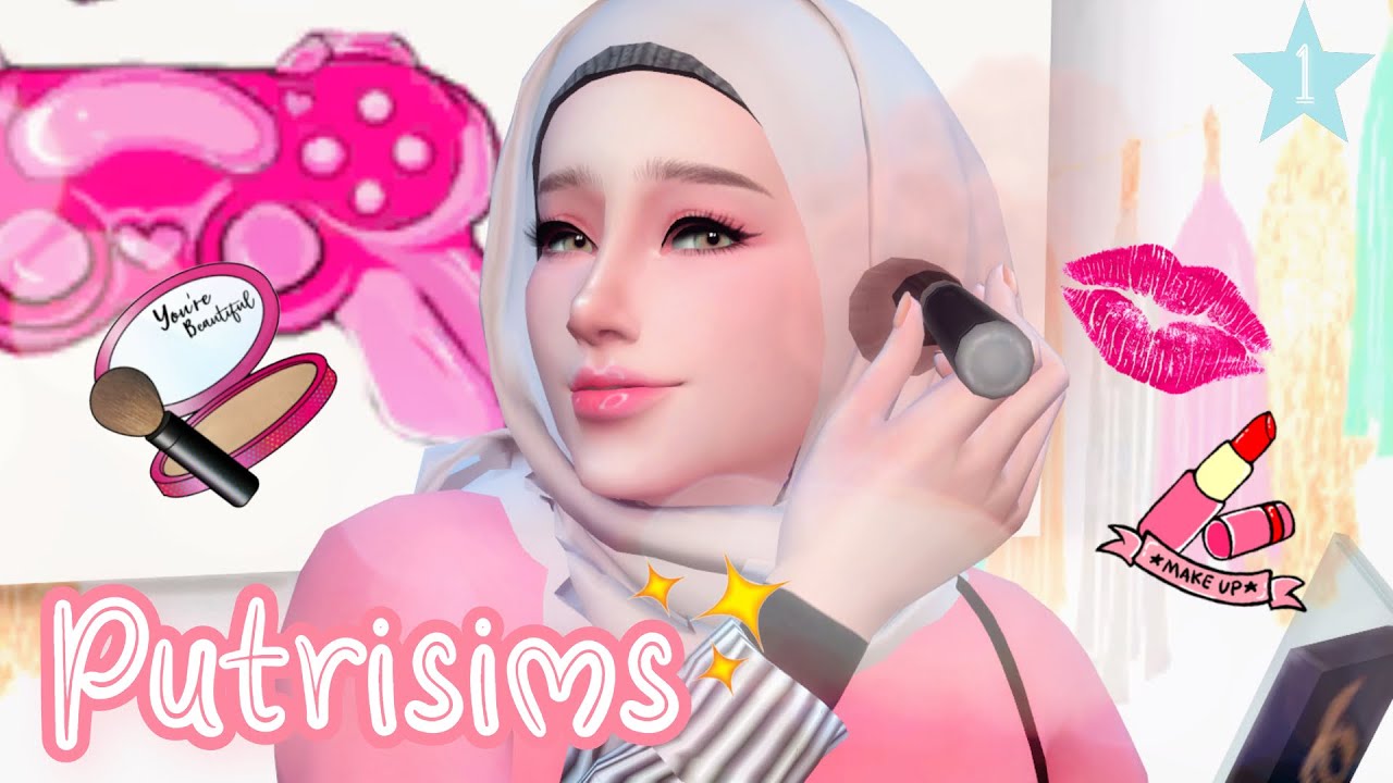 Jadi Beauty Vlogger 🥰 || Putrisims Series || 01