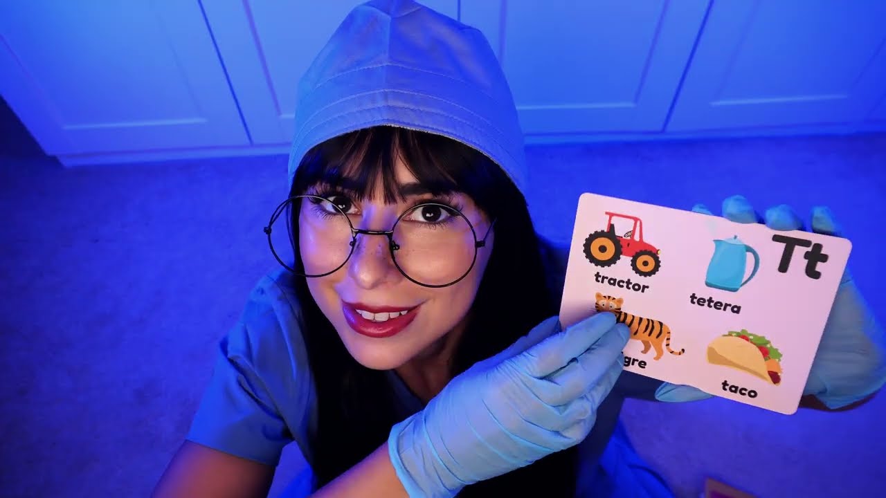 ASMR Doctor Goes TOO FAR During Exam💙 (cranial nerve exam, roleplay)