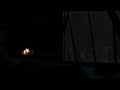 Regennacht im Schlafzimmer 🌧️ Warmes Kaminfeuer & dunkle Atmosphäre zum Einschlafen