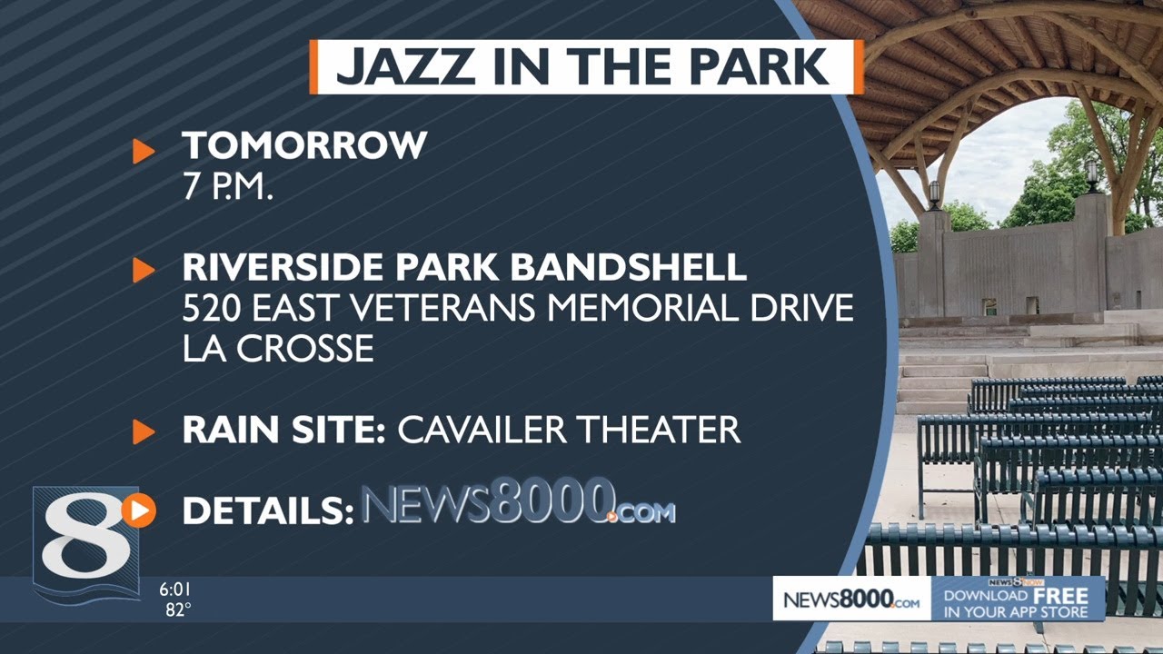 La Crosse Jazz Orchestra to kick off 'Jazz in the Park' series - YouTube