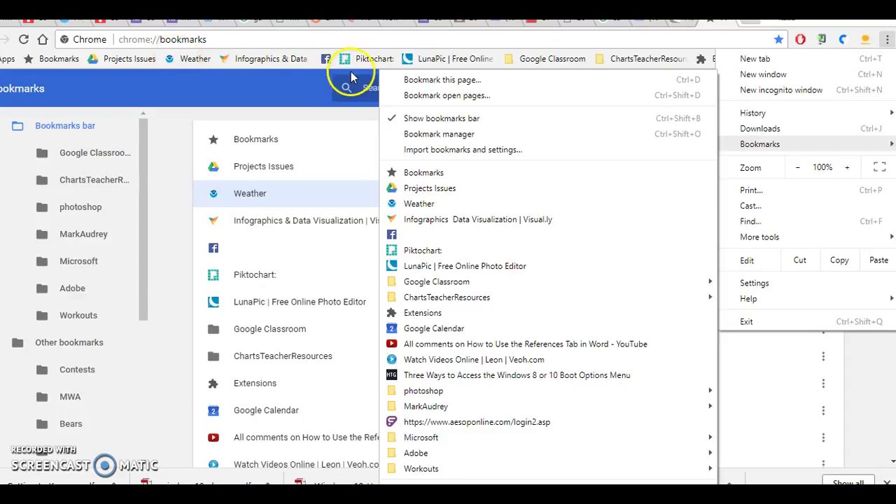 how to bookmark a website in chrome bookmark bar