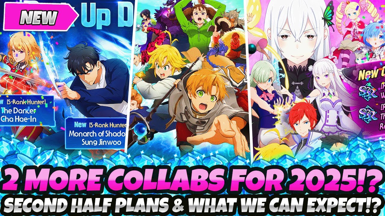 *2 MORE COLLABS FOR 2025!?* 2ND HALF PLANS!? WHAT TO EXPECT!? (7DS ...