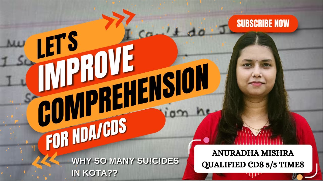 WHY SO MANY SU!CIDES IN KOTA? | COMPREHENSION | EDITORIAL EXPLAINED  BY @english.by.anuradha