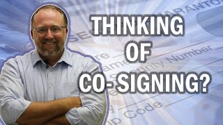 Can You Have a Co-Signer? | Non Occupying Co Borrower?