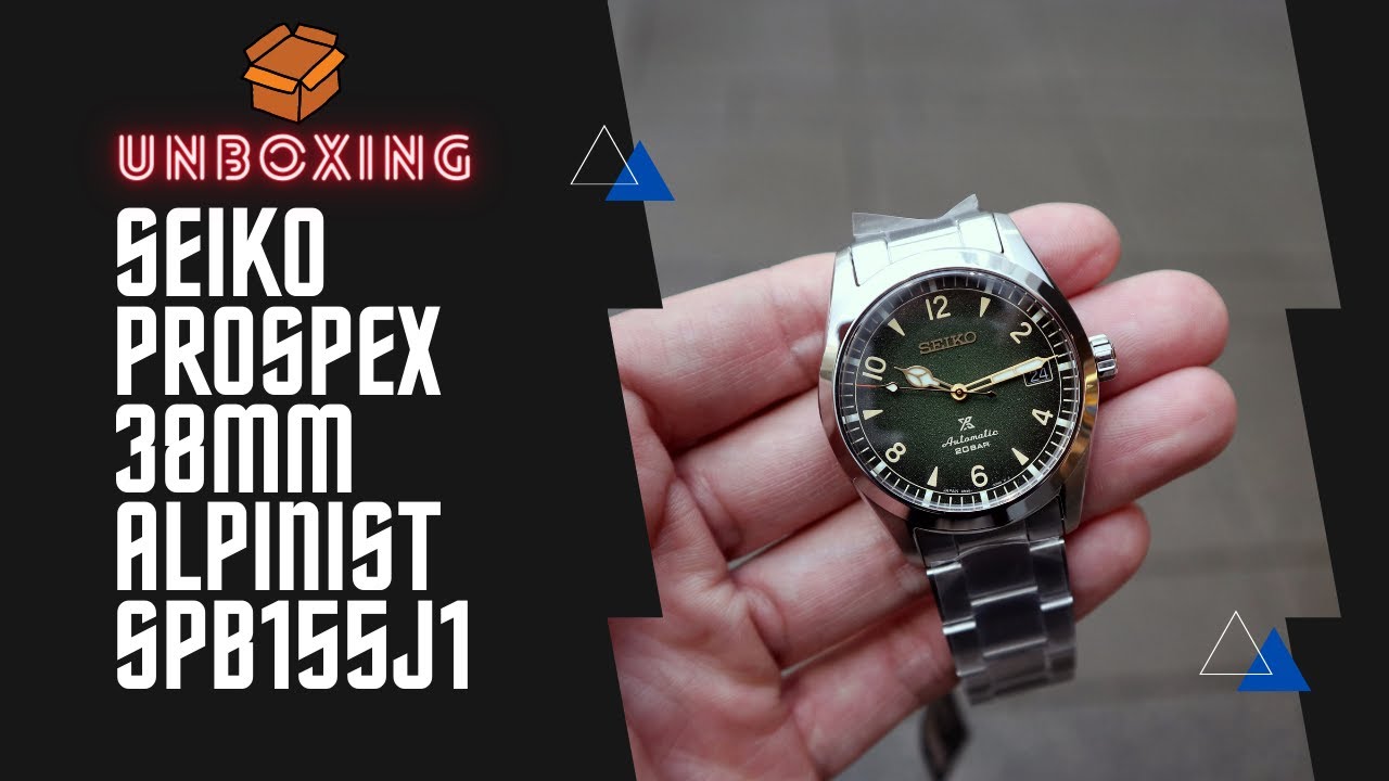 UNBOXING 2020 SEIKO PROSPEX 38MM BABY ALPINIST GREY DIAL SPB157J1 - YouTube