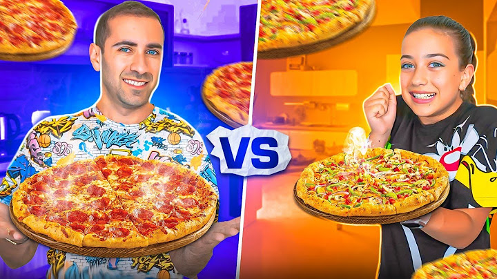 პიცა ჩელენჯი! ემილია VS ლევანი
