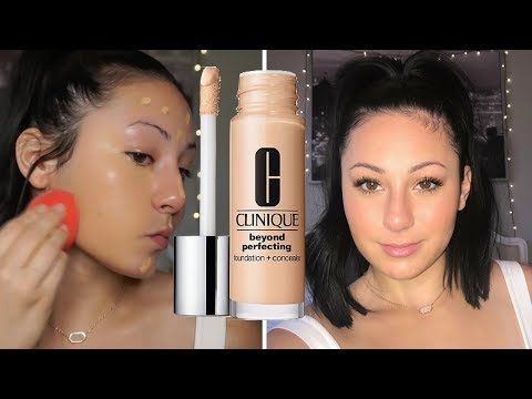 CLINIQUE BEYOND PERFECTING FOUNDATION & CONCEALER | WEAR TEST | FIRST IMPRESSIONS-thumbnail