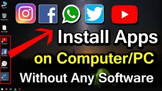 How to Install Apps on Windows || YouTube Facebook Instagram Twitter Apps For Windows screenshot 5