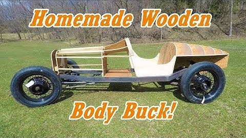 Building a Wooden Body Buck from Scratch | Boat-tail Speedster Pt.20