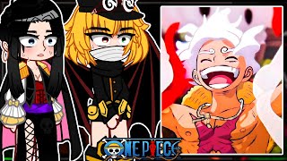 One Piece Holy Knights Imu,Loki,Shanks react to Luffy Gear 5, JoyBoy, Loki | One Piece React