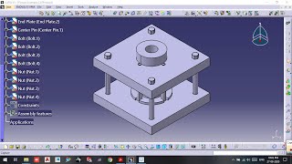 Fixture Assembly || CATIA V5