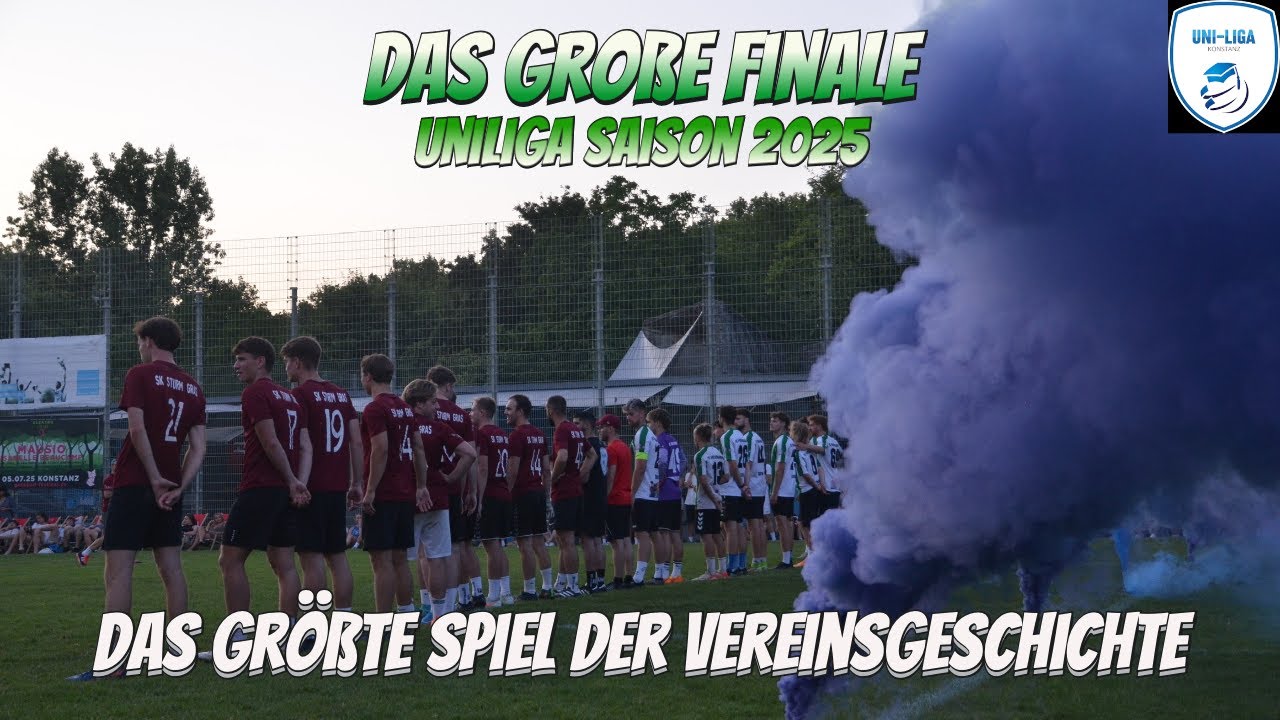 DAS GROßE FINALE 😱 UNILIGA FINALE GEGEN STURM GRAZ 🟢⚪️