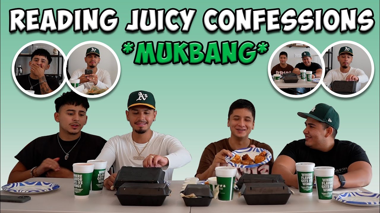 READING JUICY CONFESSIONS - MUKBANG - YouTube
