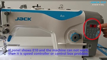 A2S Lockstitch|Error 10 HMI communication problem