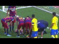 Leo messis knee injury in barcelona  las palmas 21 26092015