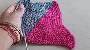 पुरानी साड़ी और चुन्नी से बनाए बहुत ही सुंदर सा  आसानी से पायदान || Woolan Doormat at home